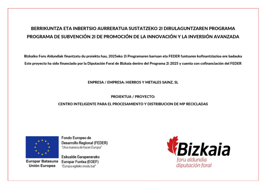 Hierros Sainz Impulsa Centro Inteligente Hierros Sainz Impulsa Centro Inteligente