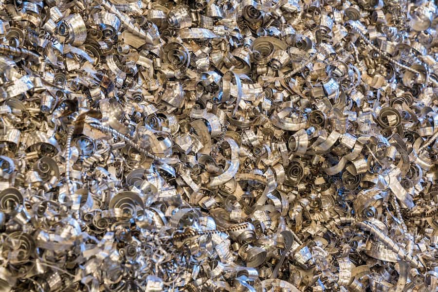 Viruta de aluminio - Hierros Sainz Viruta de aluminio - Hierros Sainz